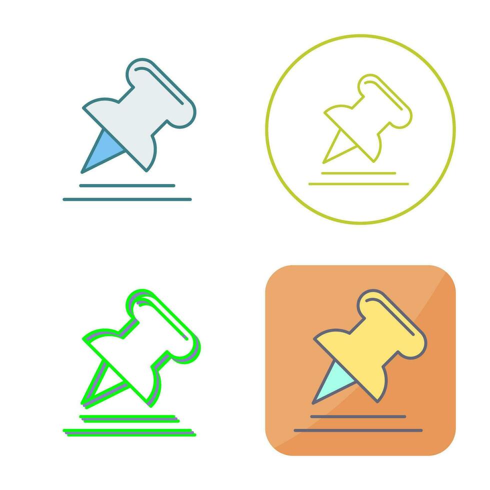 Pin Vector Icon