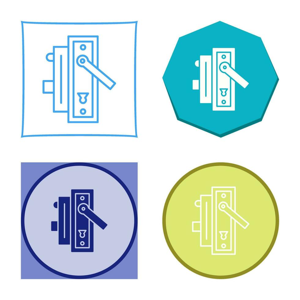 Door Handle Vector Icon