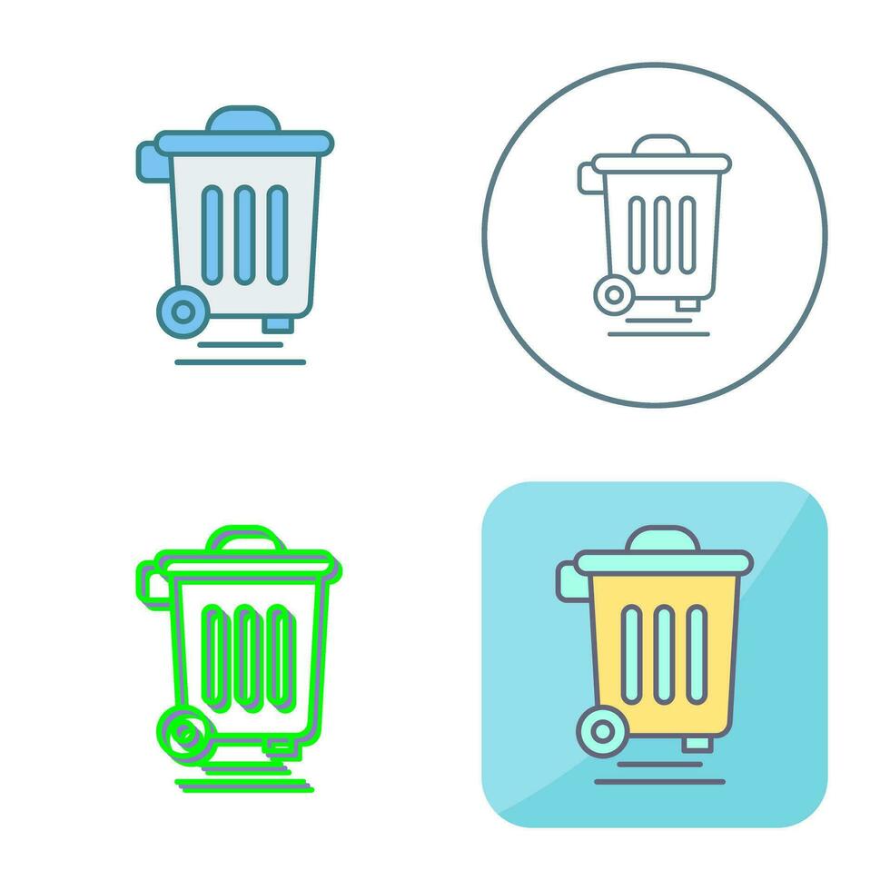 Dustbin Vector Icon