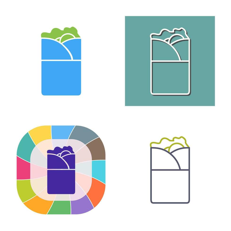 Kebab Vector Icon
