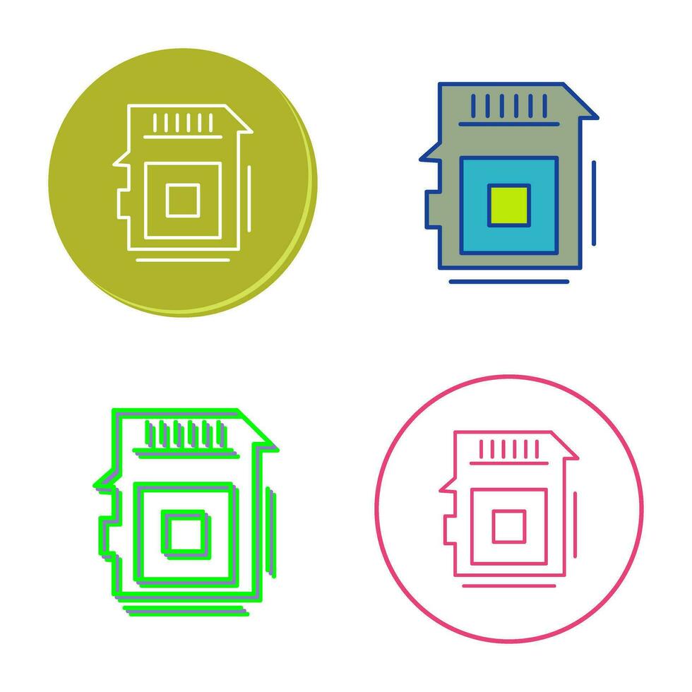 Sd Card Vector Icon