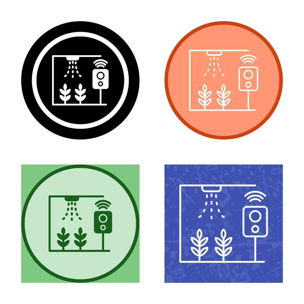 Smart Farm Vector Icon