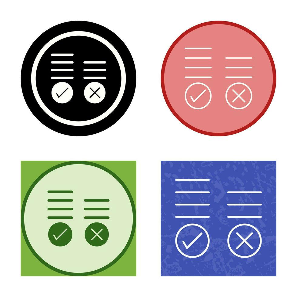 Voting Result Vector Icon