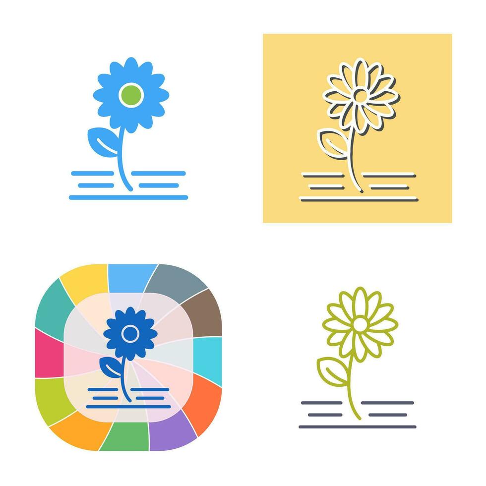 Flowers Vector Icon