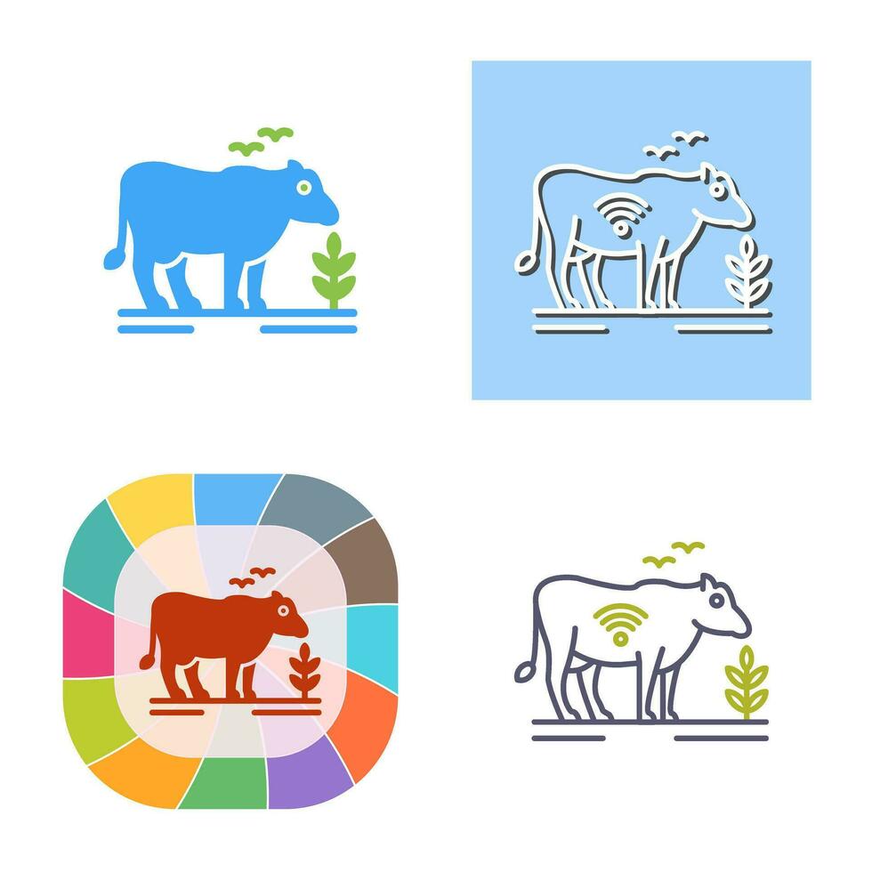 Cattle Vector Icon