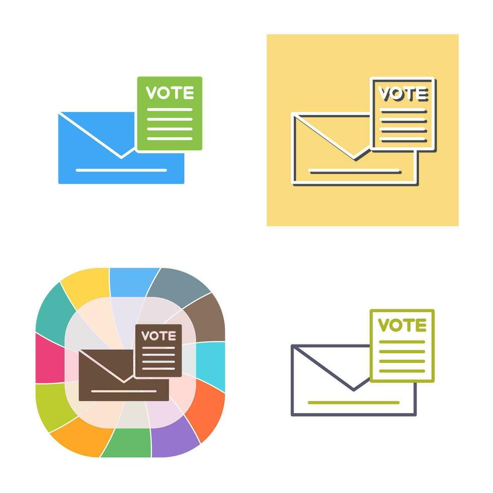 Letter Vector Icon