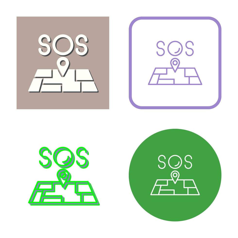 Sos Vector Icon