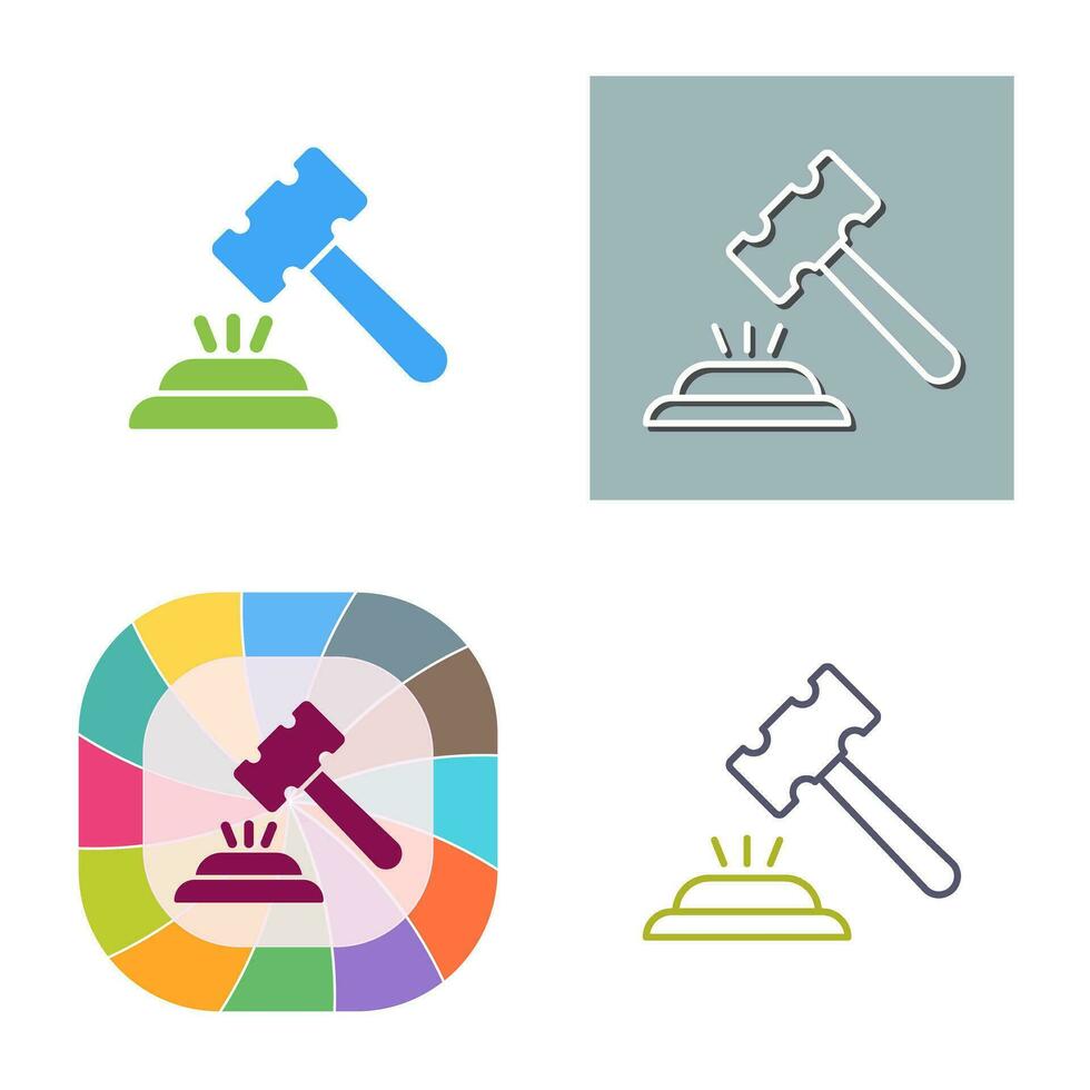 Gavel Vector Icon