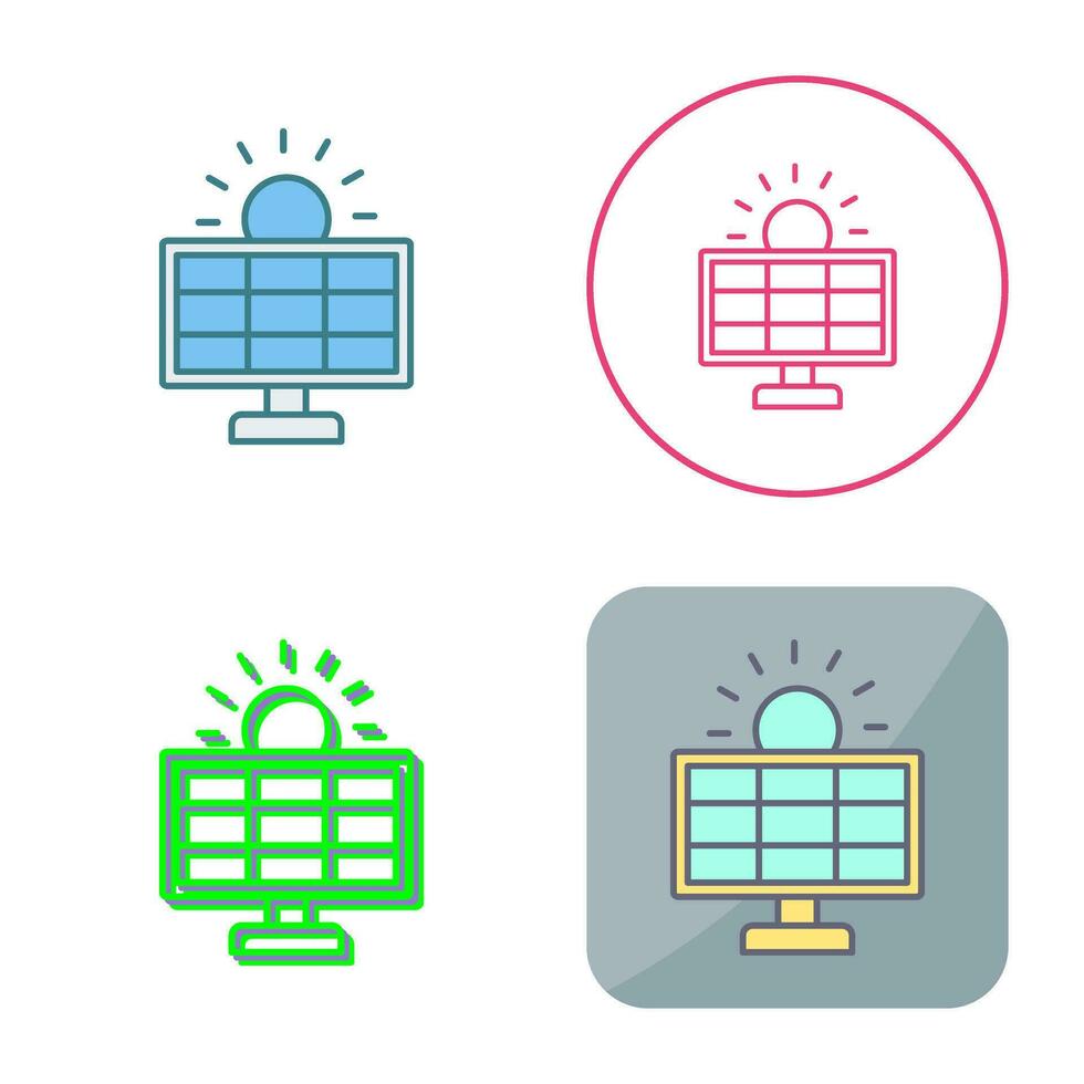 Solar System Vector Icon