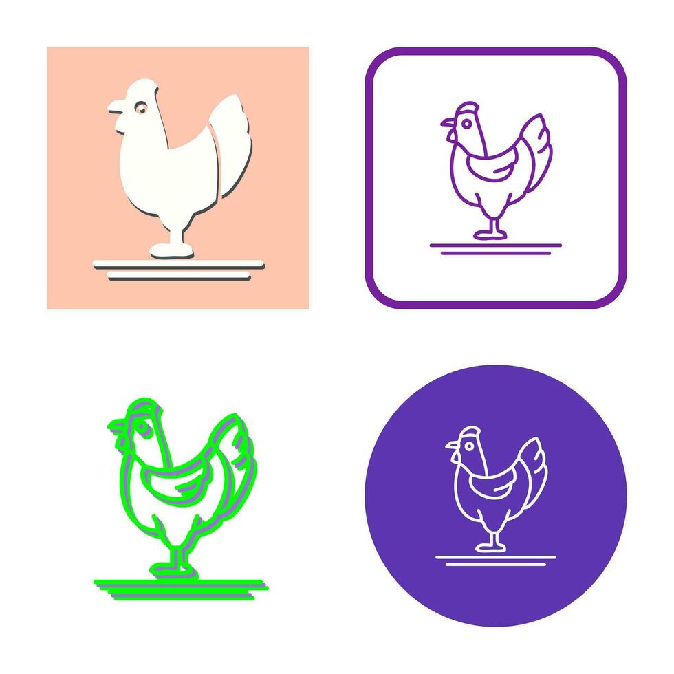 Poultry Vector Icon
