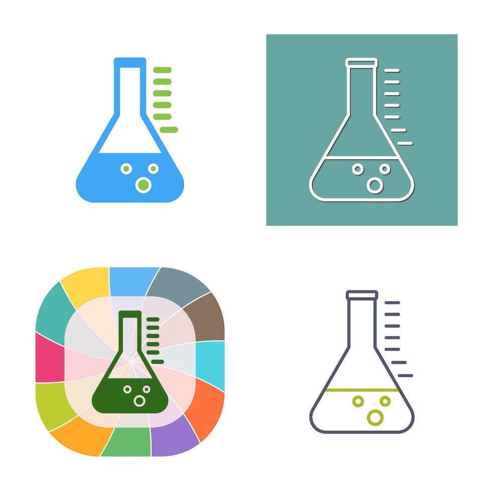 beaker Vector Icon