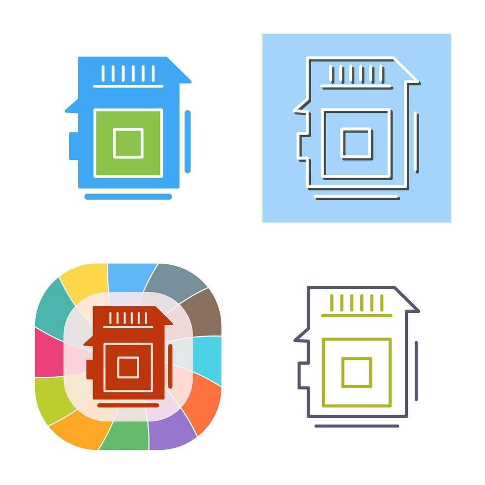 Sd Card Vector Icon