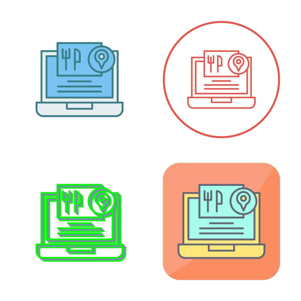 Food Delivery Vector Icon
