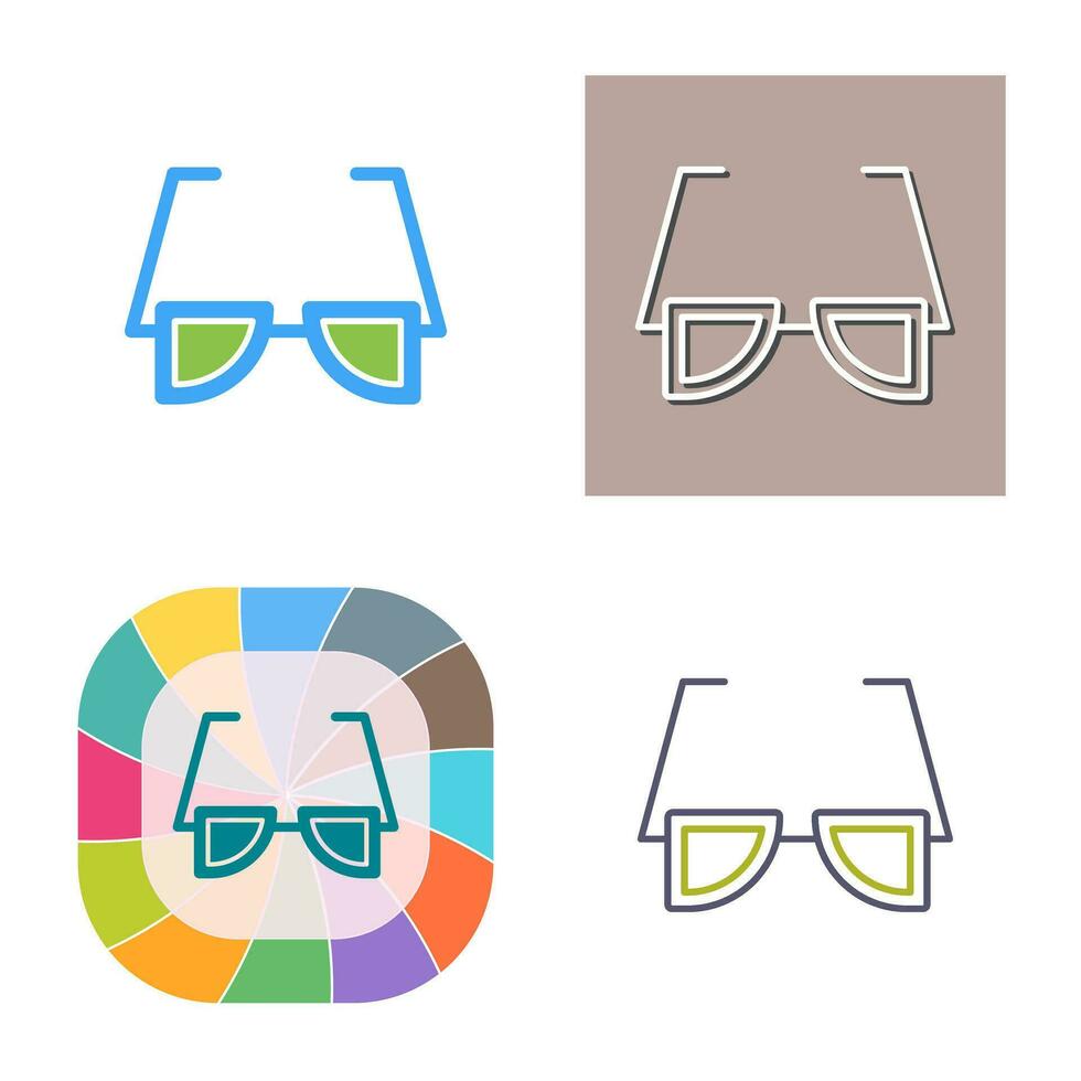 icono de vector de gafas de sol