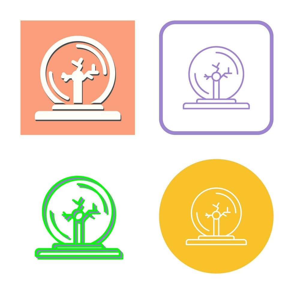 Plasma Ball Vector Icon