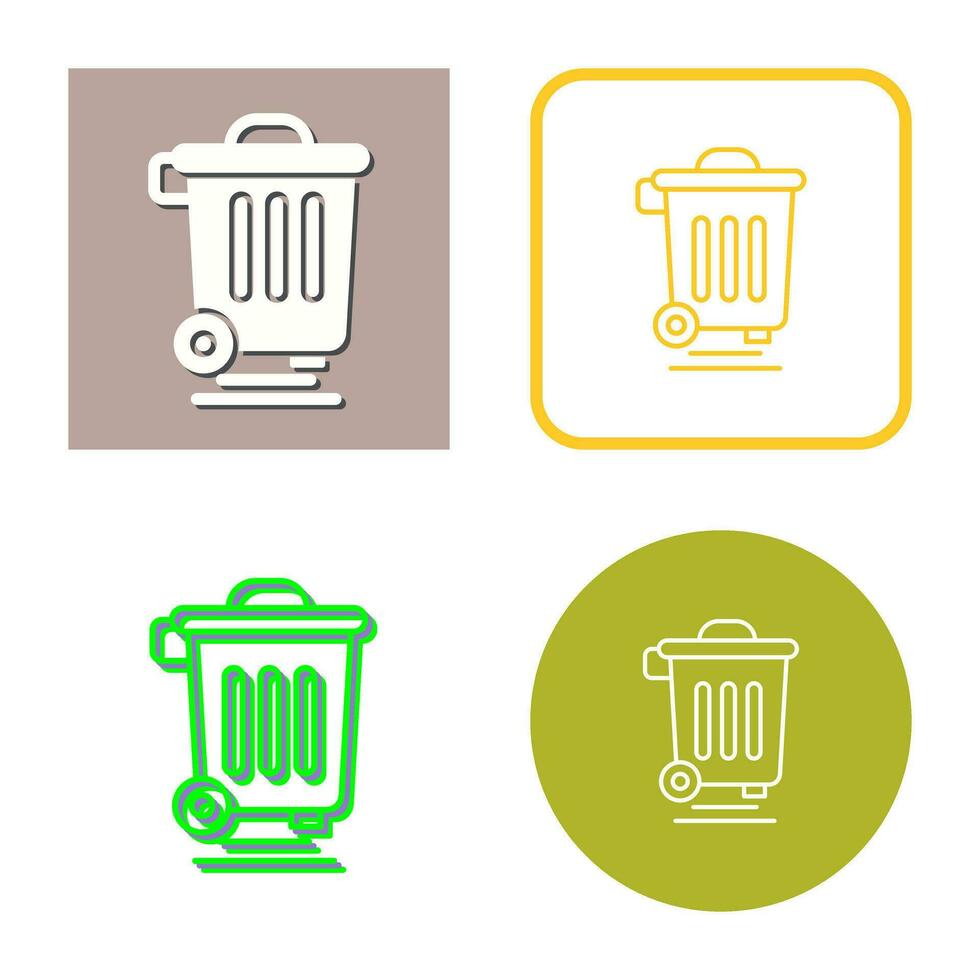 Dustbin Vector Icon