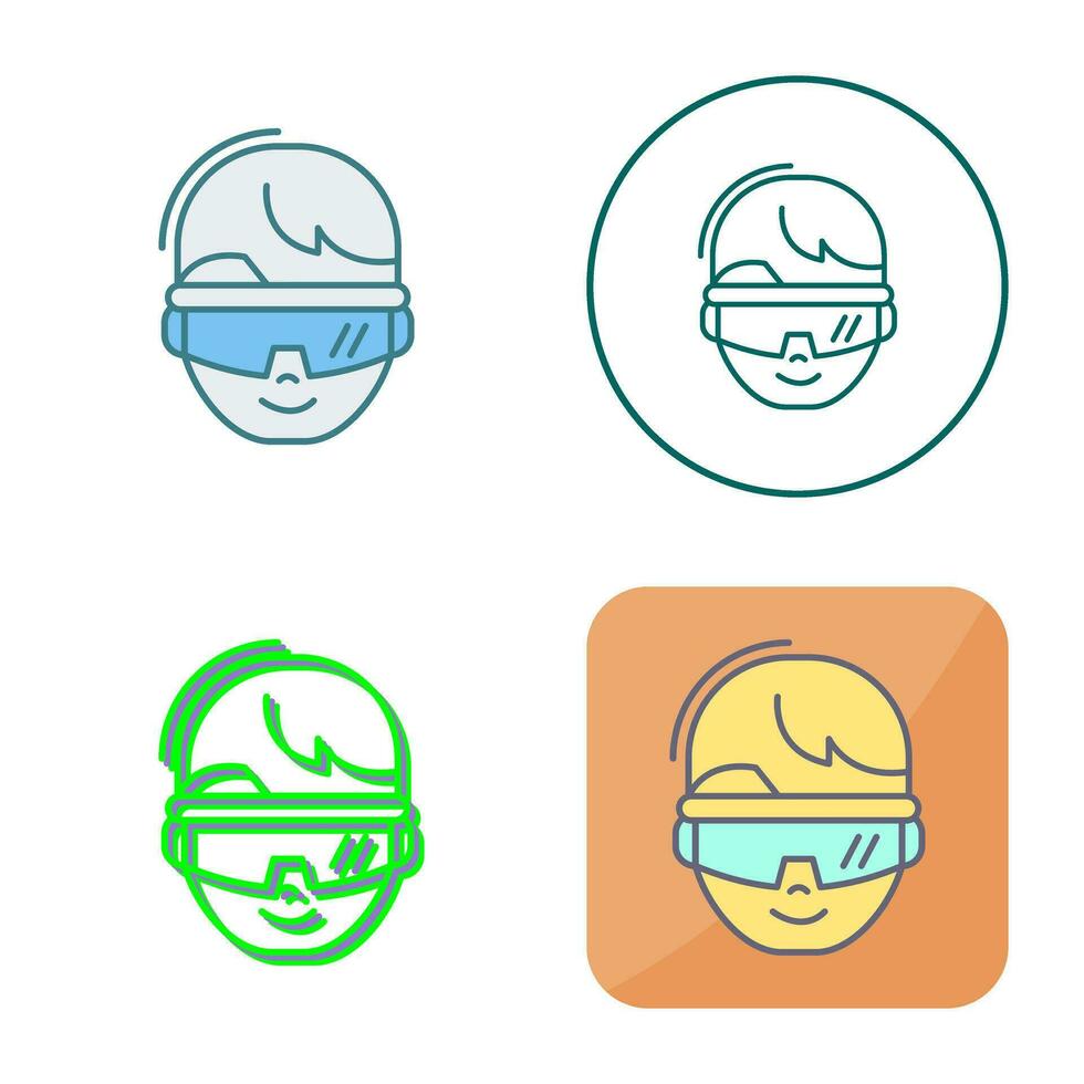 virtual Reality Glasses Vector Icon