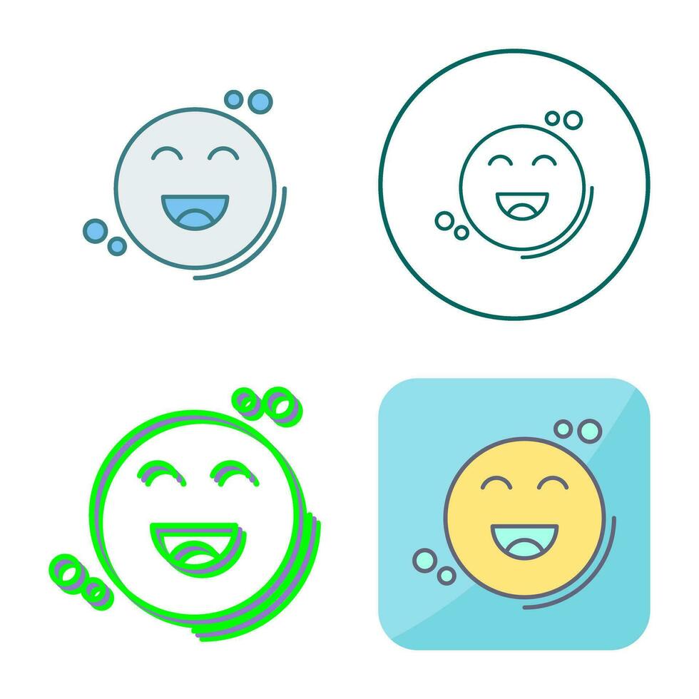 Happiness Vector Icon