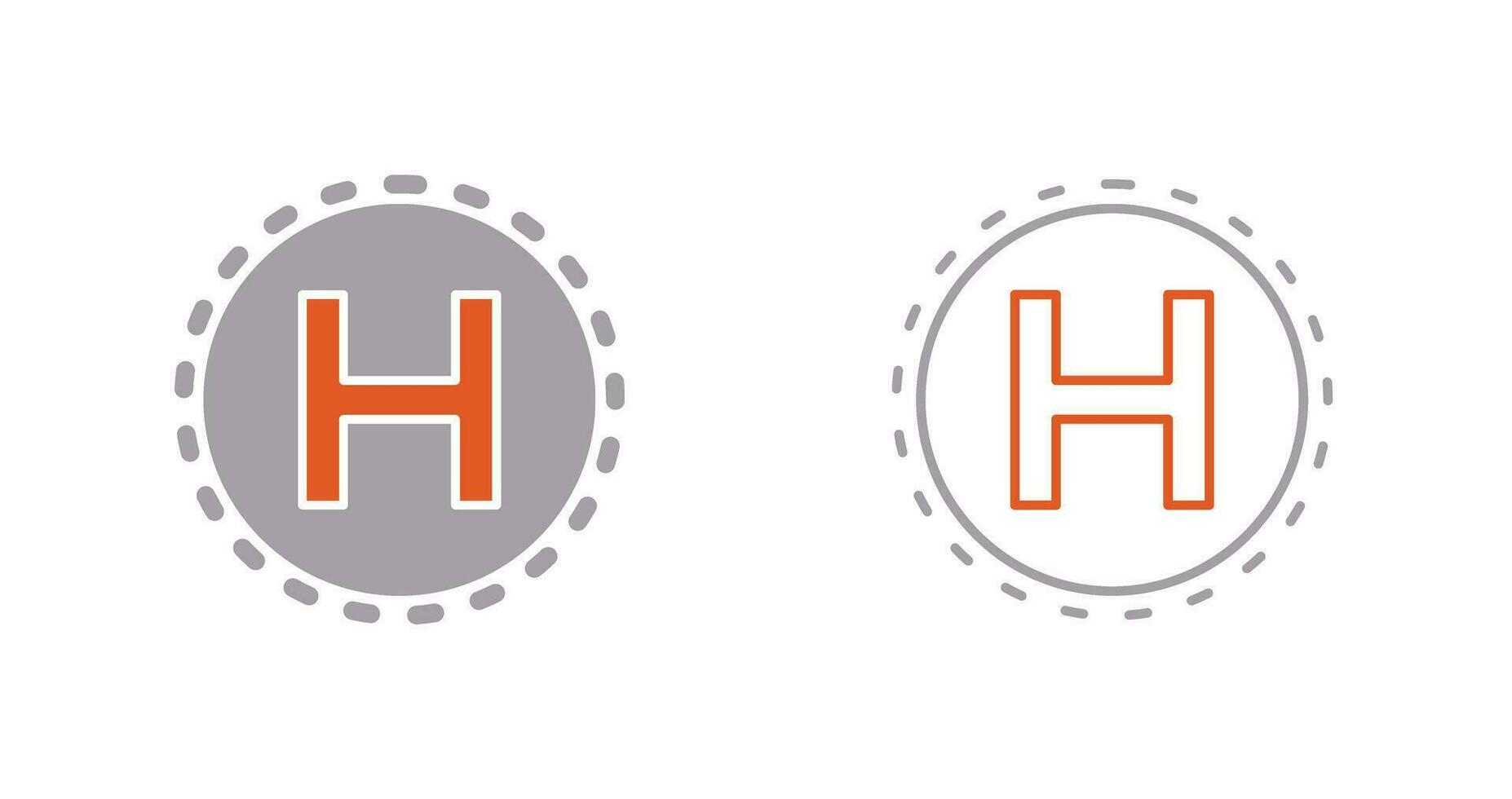 Helipad Vector Icon