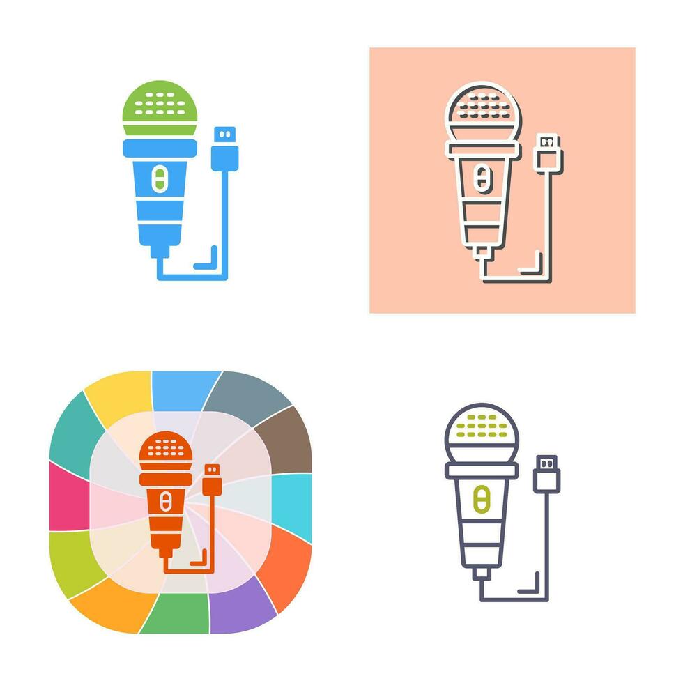 Microphone Vector Icon