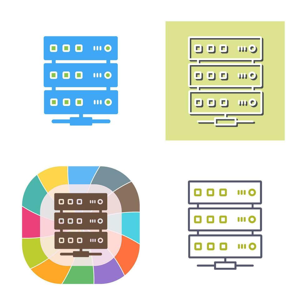 Server Vector Icon 34569448 Vector Art at Vecteezy
