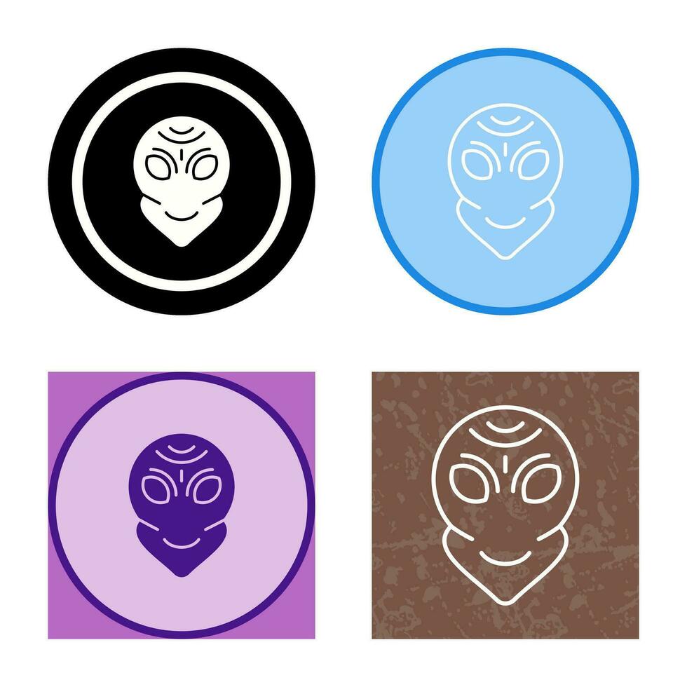 Alien Vector Icon