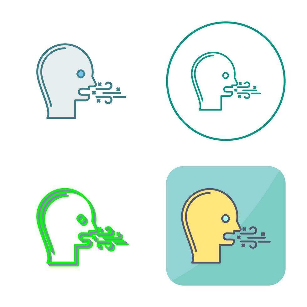 Bad Breath Vector Icon