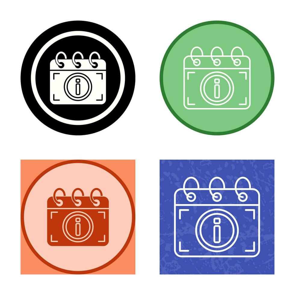 Calendar Vector Icon