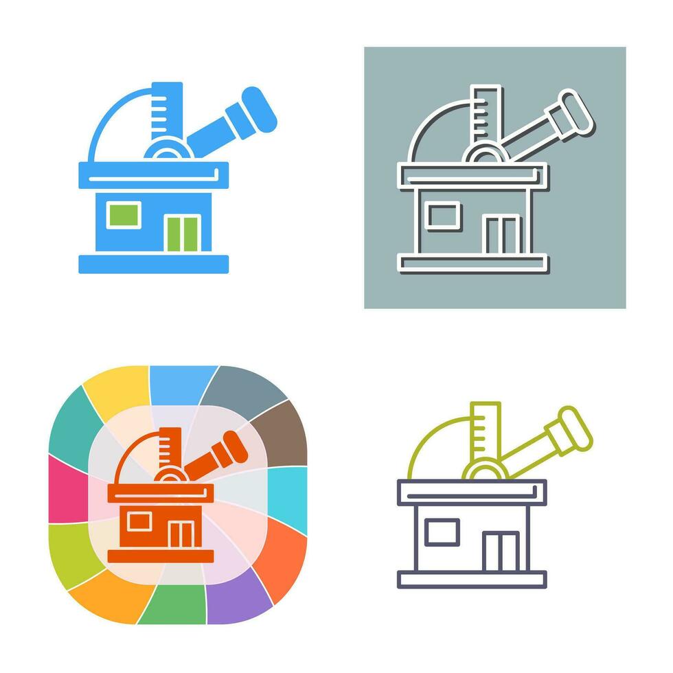 Observatory Vector Icon