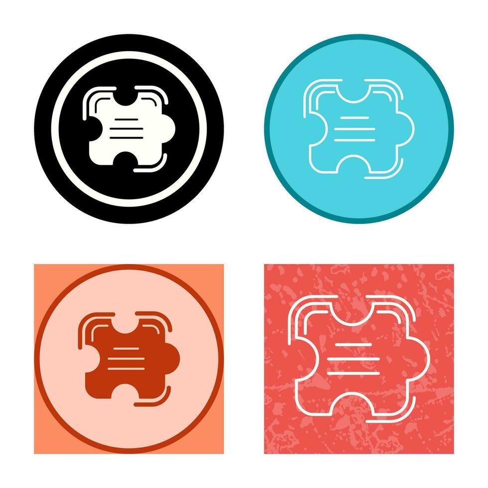 Puzzle Vector Icon