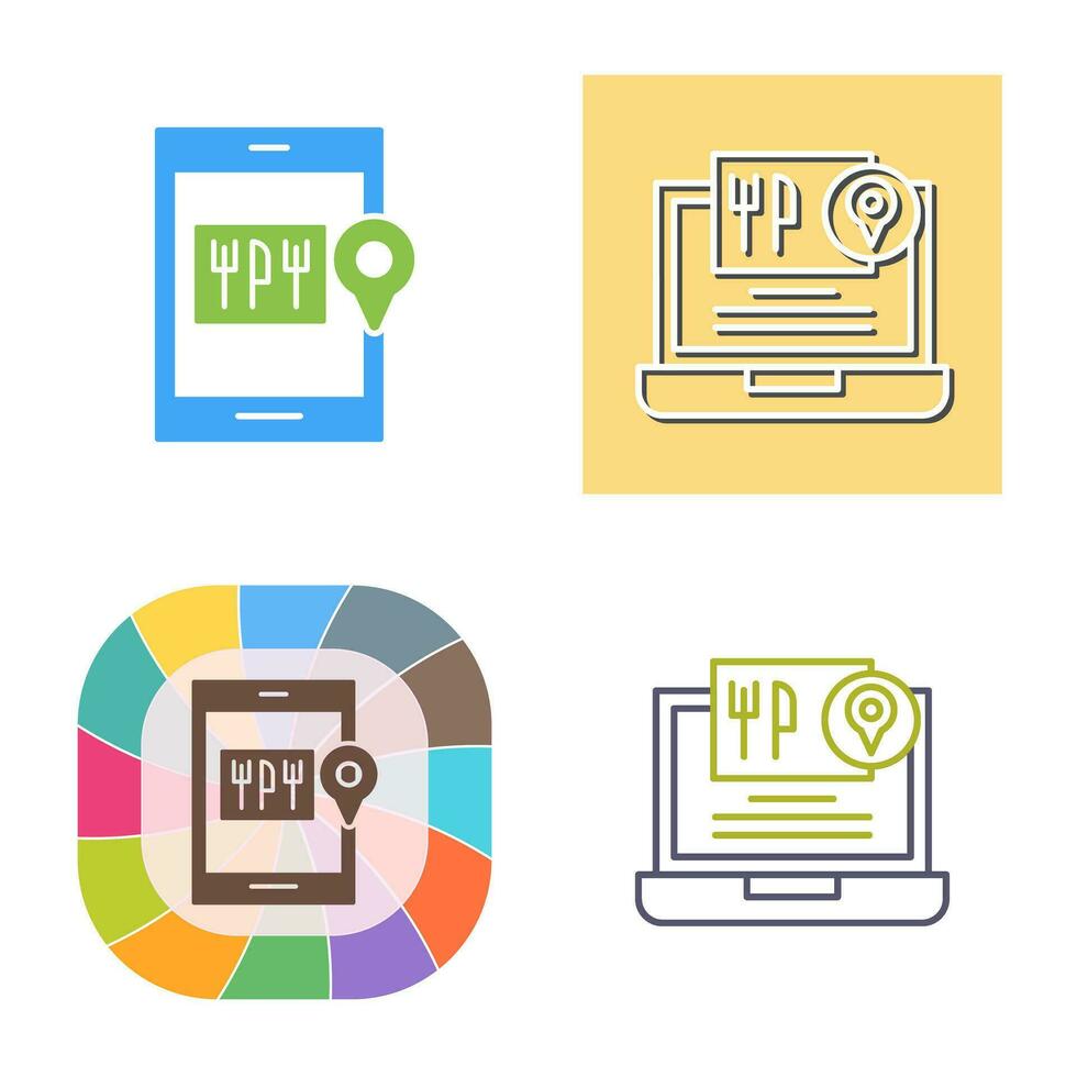 Food Delivery Vector Icon