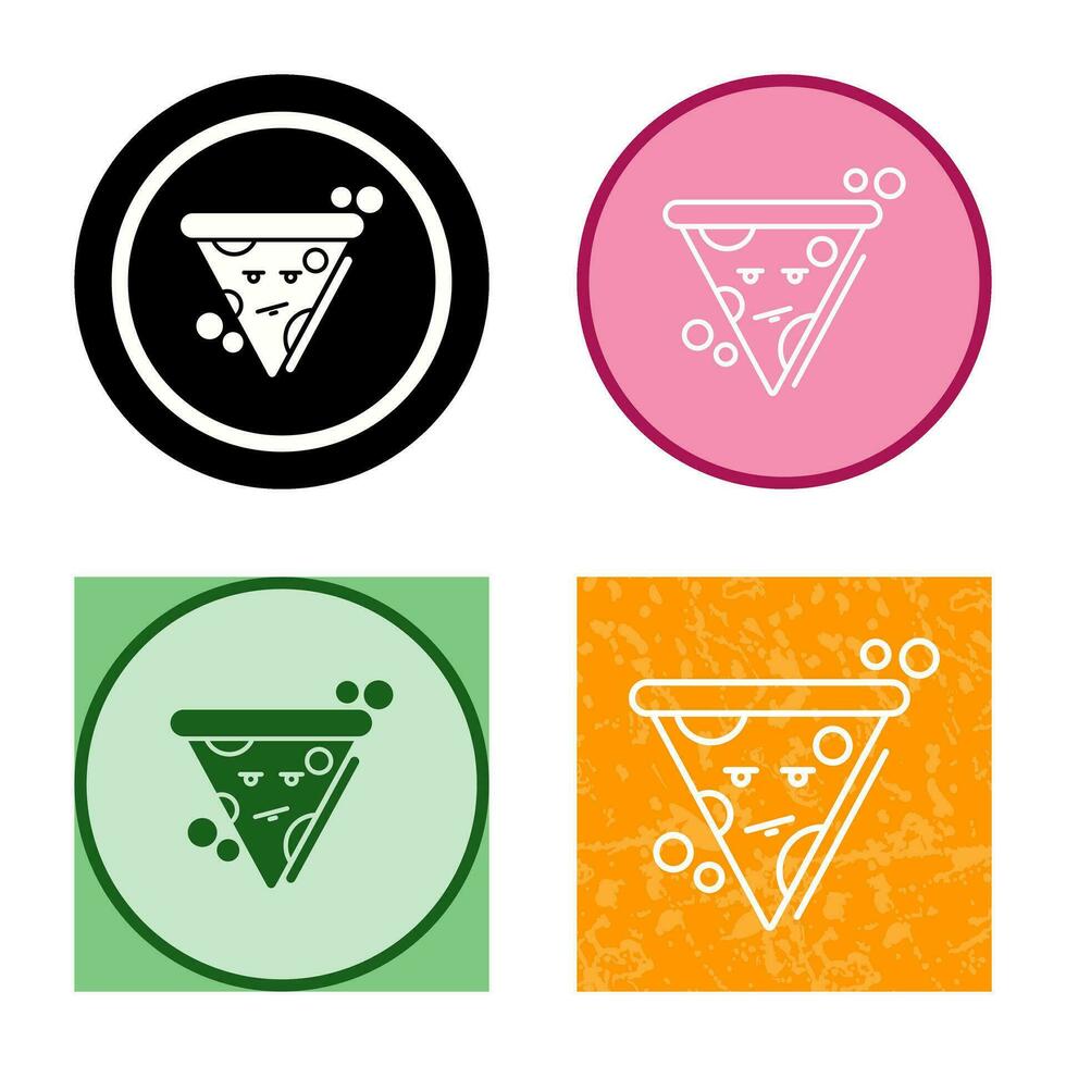 icono de vector de pizza