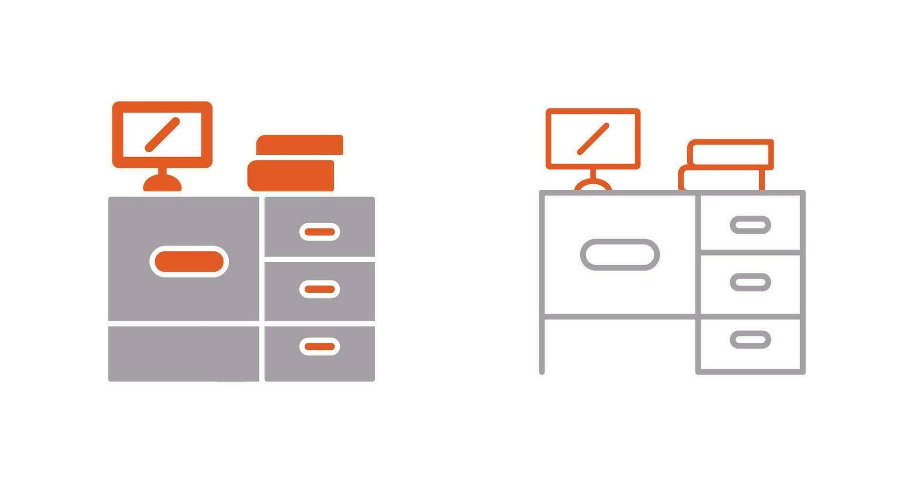 Desk Vector Icon
