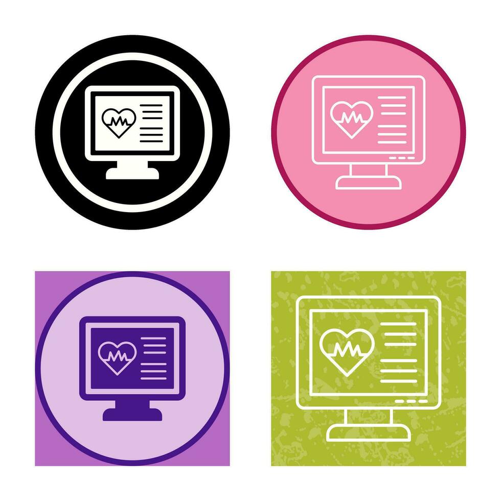 Cardiogram Vector Icon