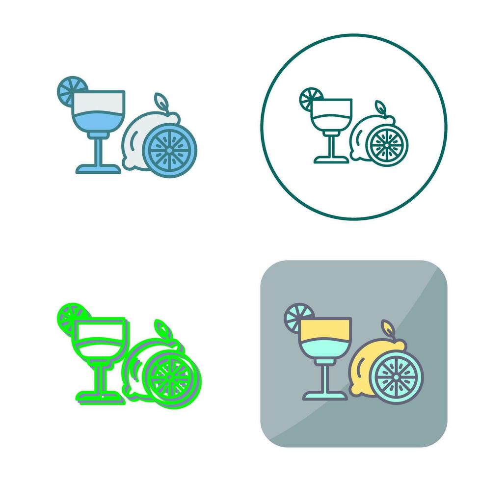 Lime Juice Vector Icon