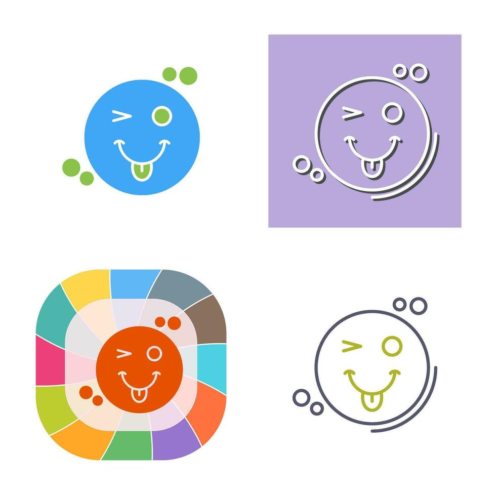Tongue Out Vector Icon