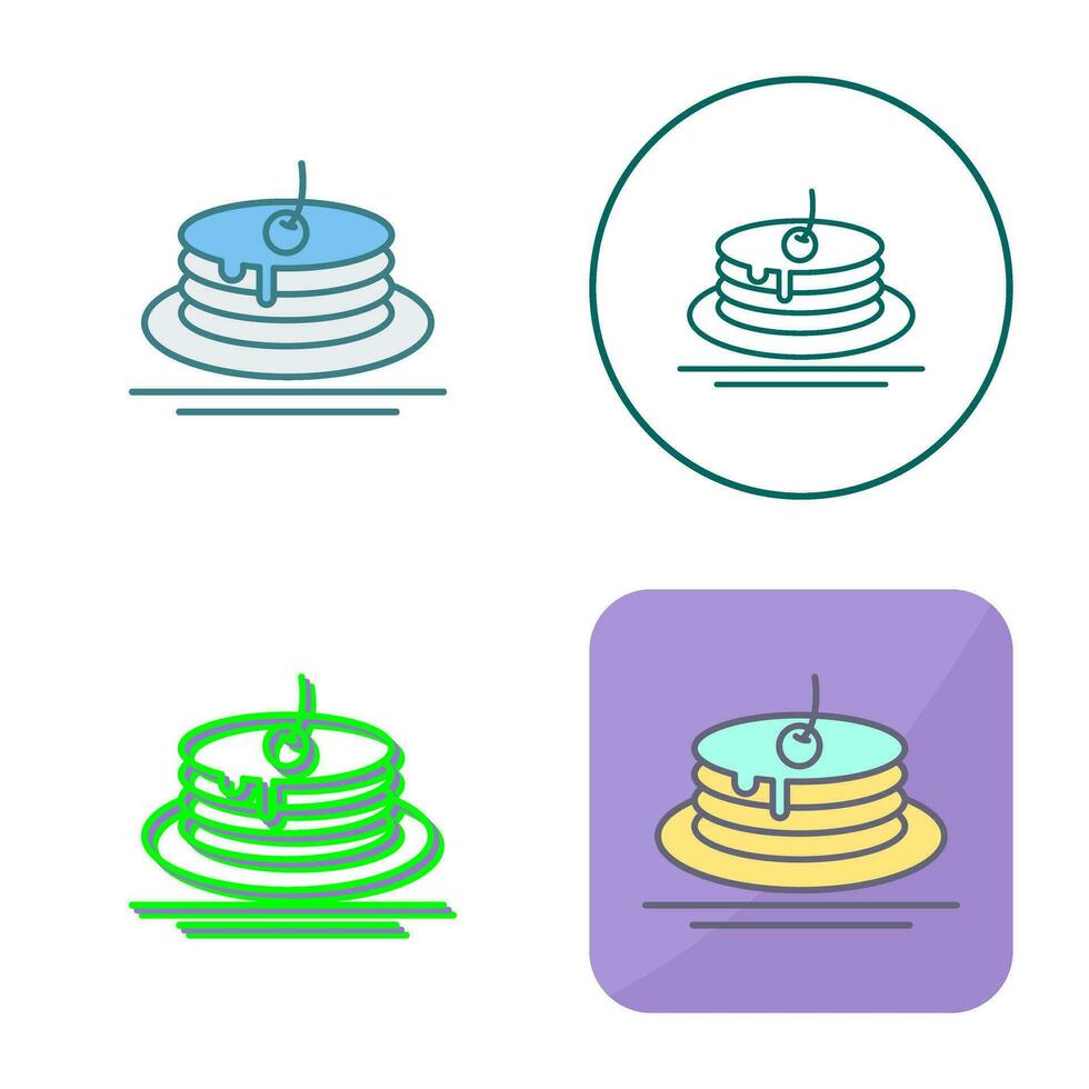 Pancake Vector Icon