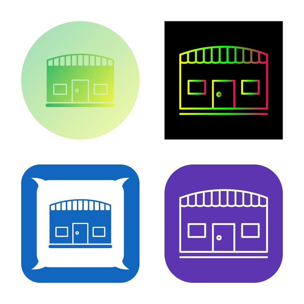 Unique Store Vector Icon