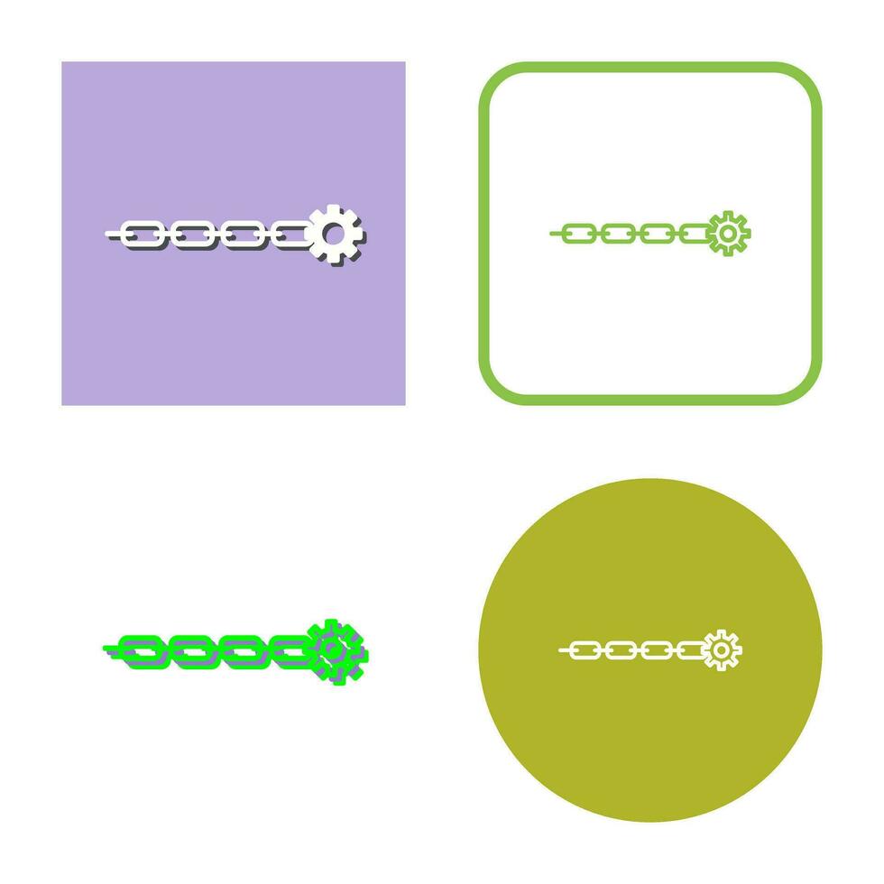 Unique Link Sales Vector Icon