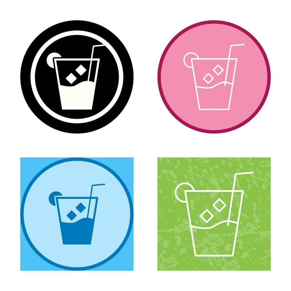 Unique Whiskey Sour Vector Icon