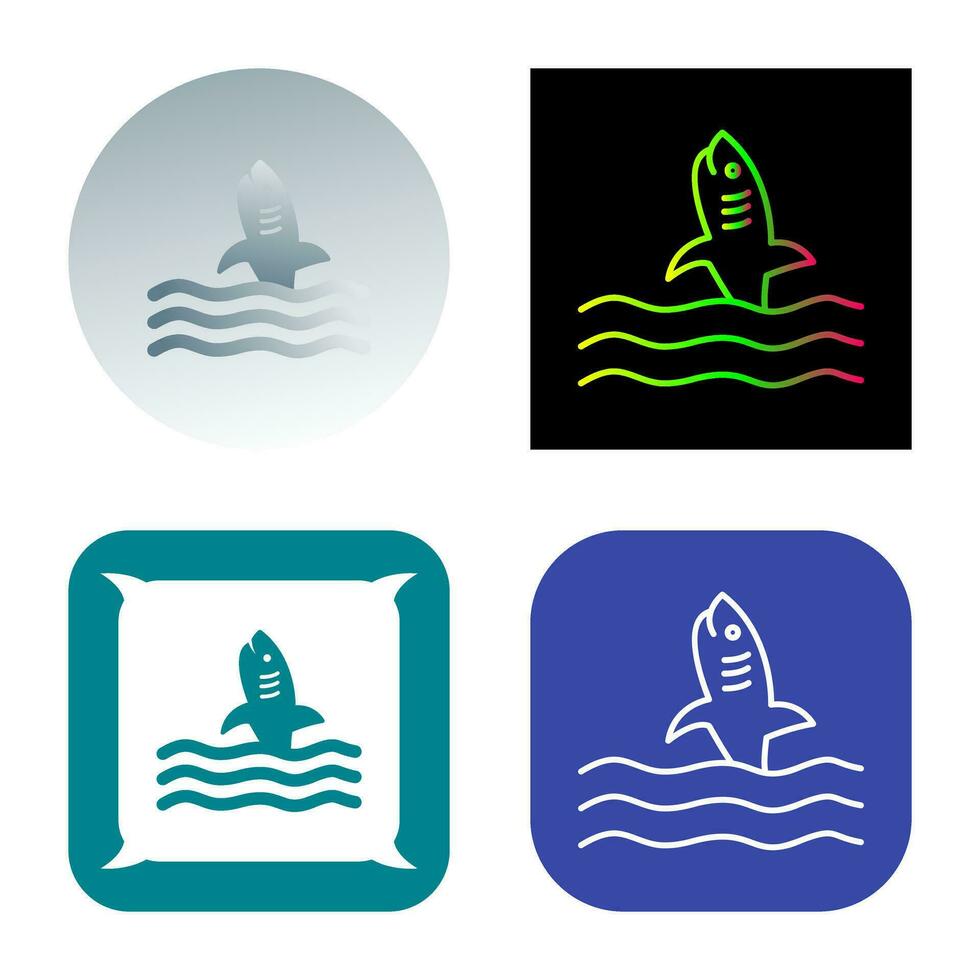 Dangerous Shark Vector Icon