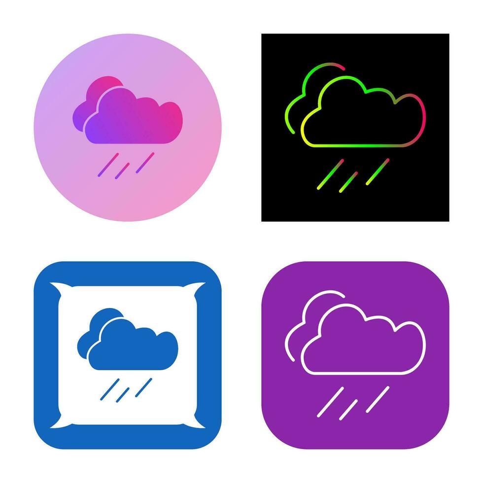 Rain Vector Icon