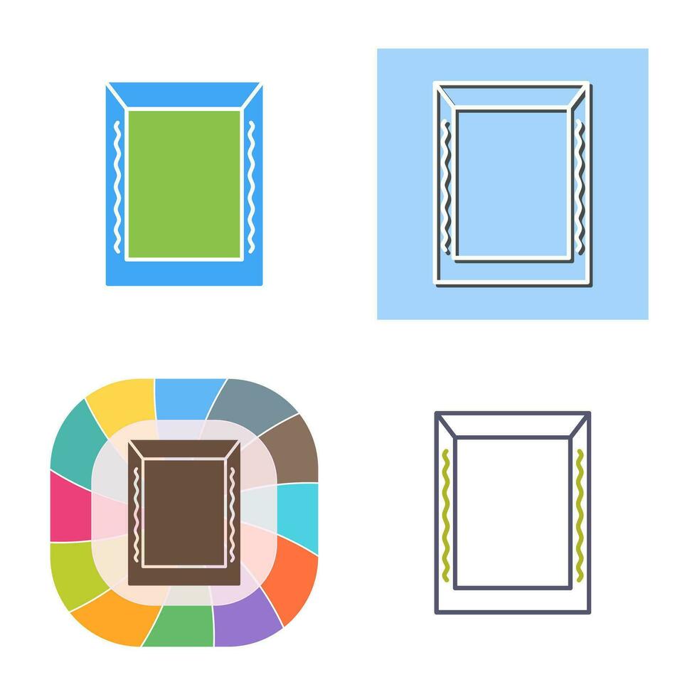 Unique Frame Vector Icon