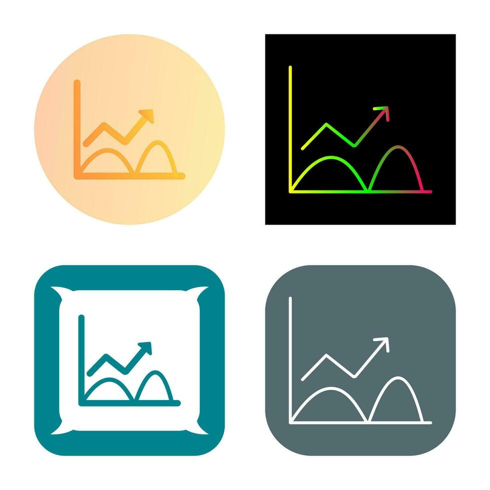 Trend in Graph Vector Icon