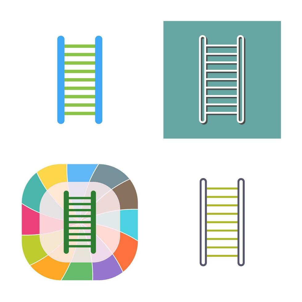 Unique Ladders Vector Icon