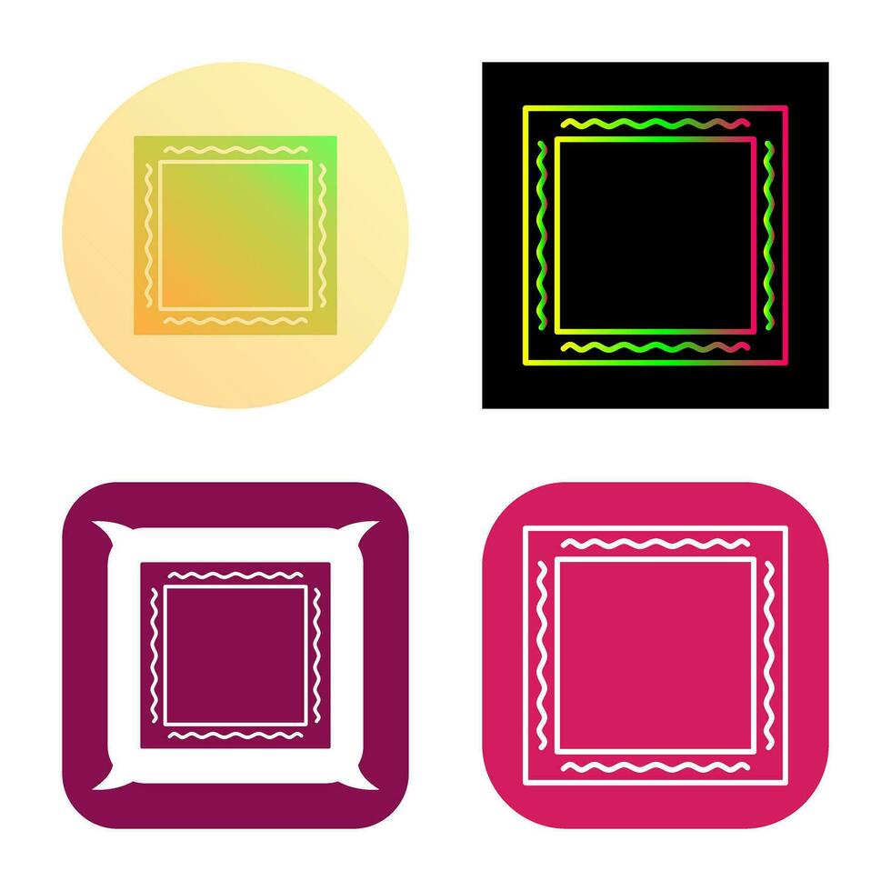 Unique Frame Vector Icon