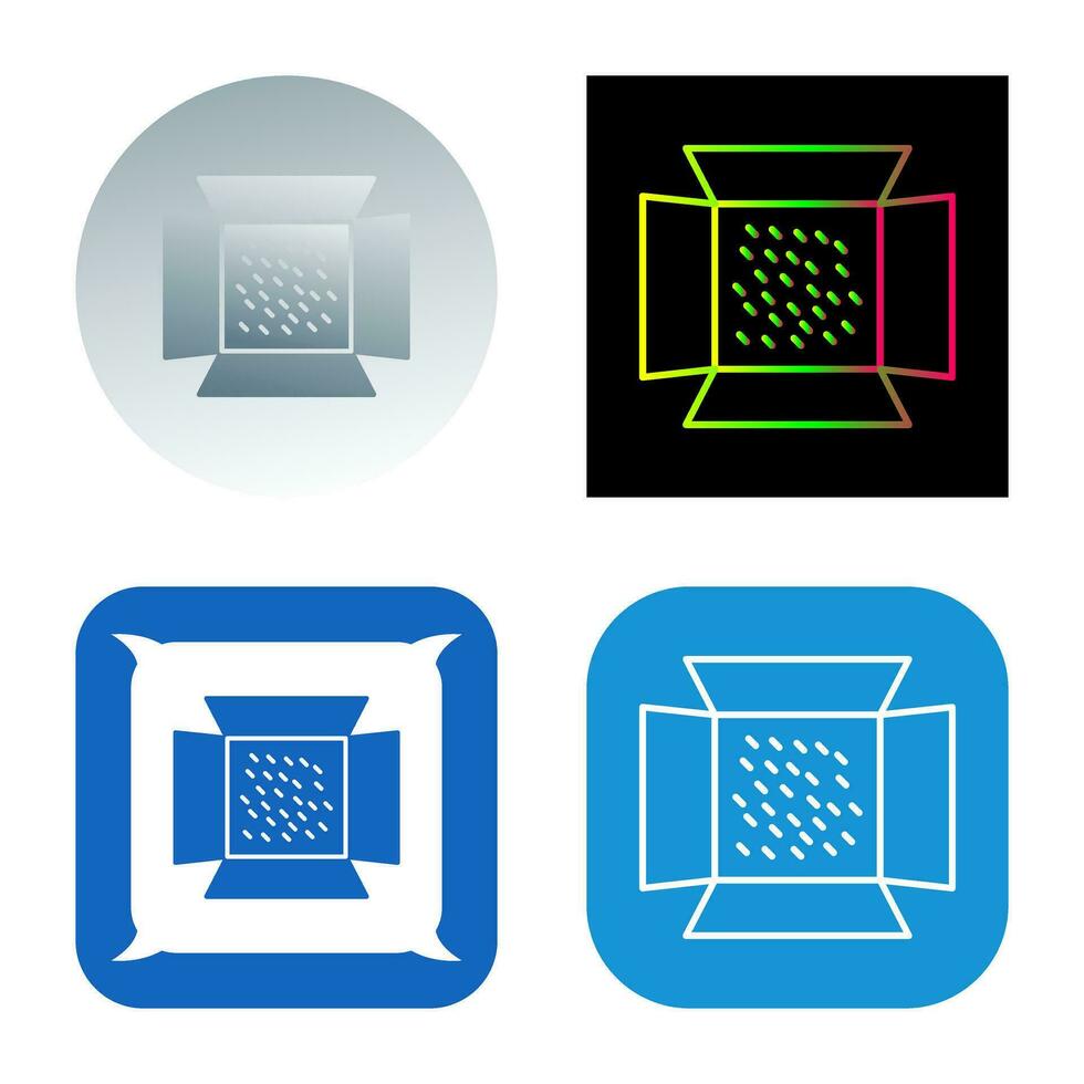 Unique Lights Vector Icon