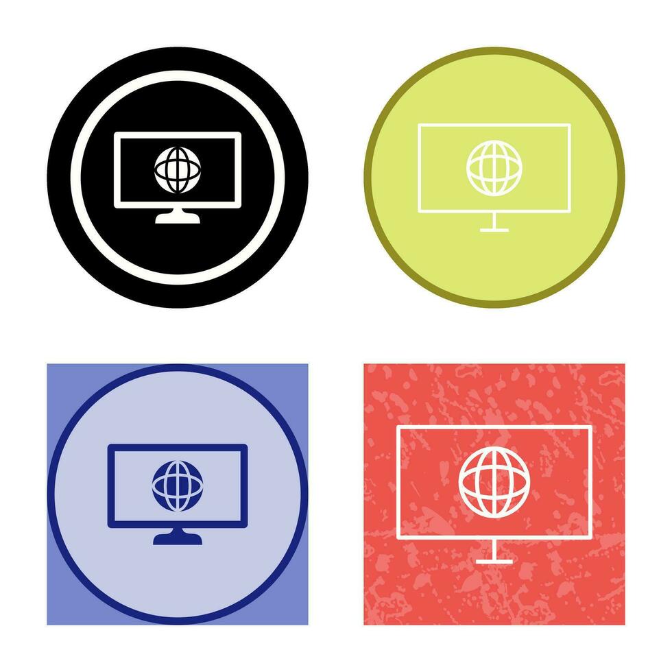 Unique Intranet Vector Icon