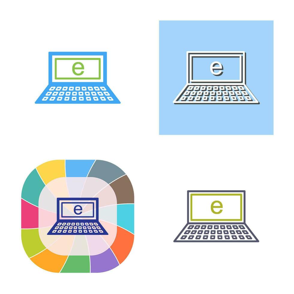 Unique Internet Vector Icon