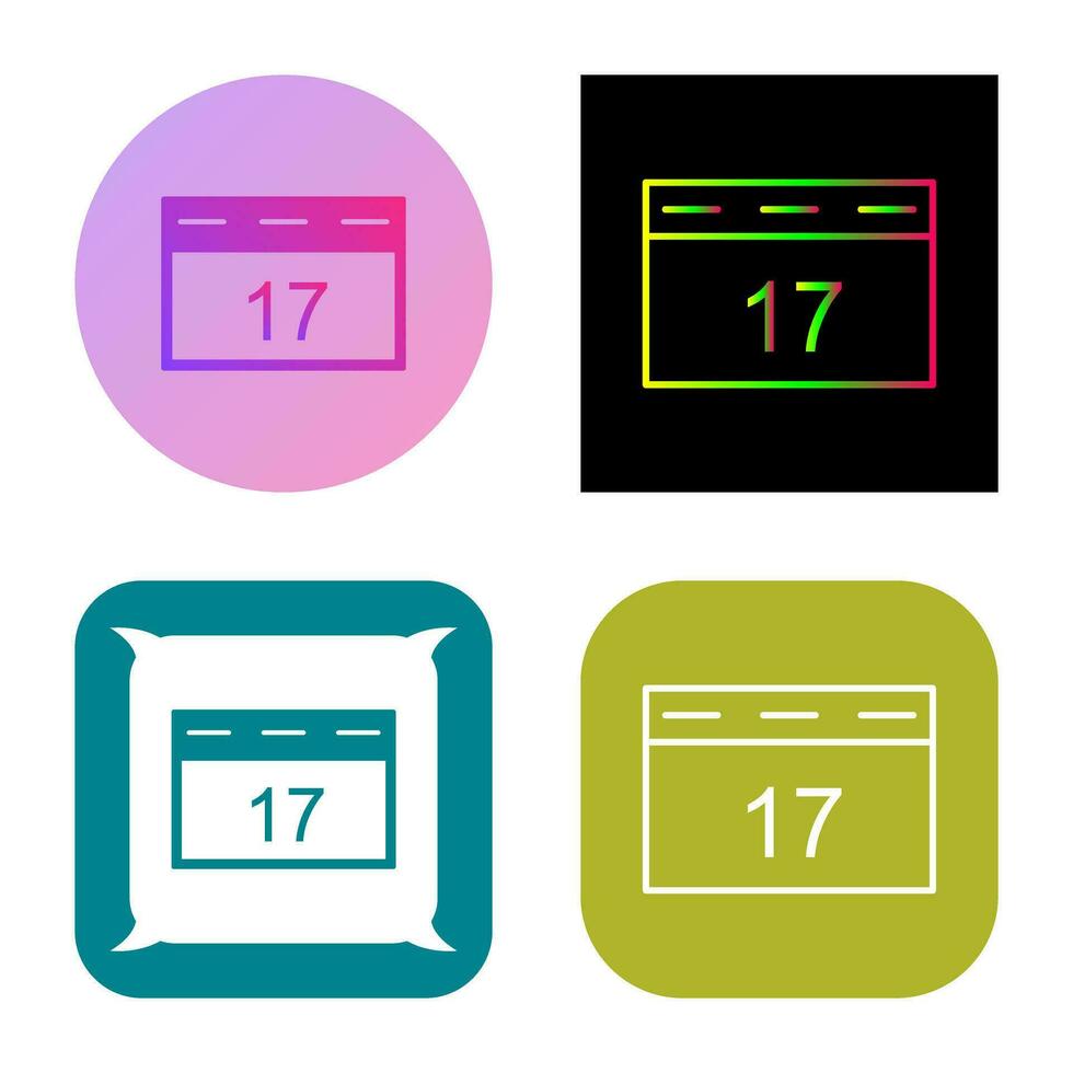 Unique Event Management Vector Icon